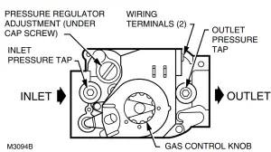 resideo V8205 Direct Ignition Combination Gas Control -fig3