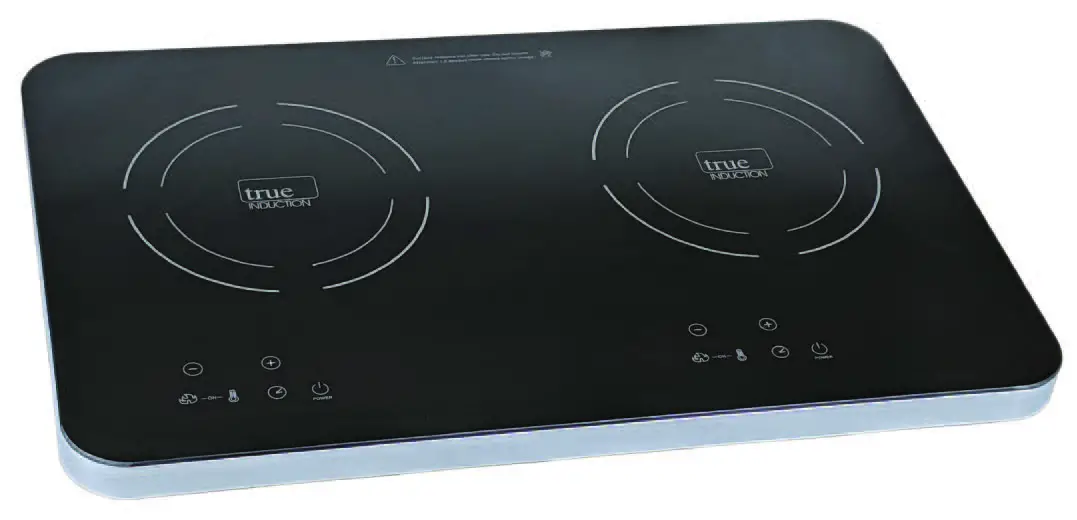 true Induction TI-2C Induction Double Burner Cooktop