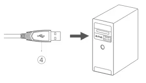 rapoo VH510 Gaming Headset - figure 2