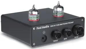 Fosi Audio BOX X4 Phone Preamplifier and Headphone Amplifier