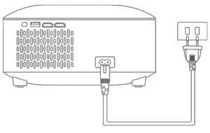 Shenzhen Aixin Precision Electronic Technology T01 Projectors - power connection