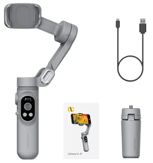 Zhongshan Yangguo Electronic Technology Smart X 3 Axis Smartphone Stabilizer- 2