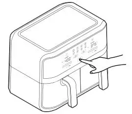 CHEFMAN RJ38-SQPF-45TDB TurboFry Touch Dual Fryer fig6