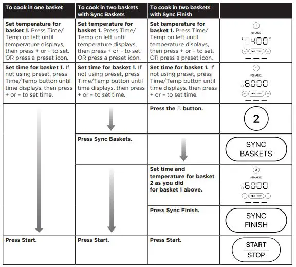 CHEFMAN RJ38-SQPF-45TDB TurboFry Touch Dual Fryer fig9
