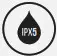 IPX5 Water Resistance
