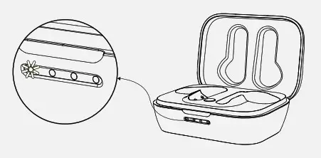 RAYCON The Work Earbuds Classic- Battery Status