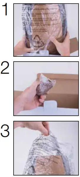 AIR INNOVATIONS MH-504 Clean Mist Sensatouch Humidifier- Unpacking