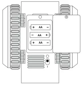 Guangdong Yinrun Industry 1014430-TX Toy RC Battle Track - Battery Installation