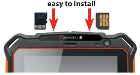 i safe M93A01 Android 20.3 cm Octa Core Tablet fig3