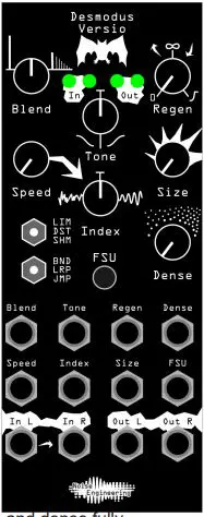 Desmodus Versio Stereo reverb-DSP platform - Patch Tutorial