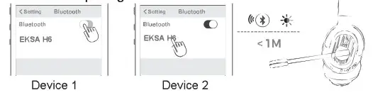 EKSA H6 Wireless Headphone - Pair 3