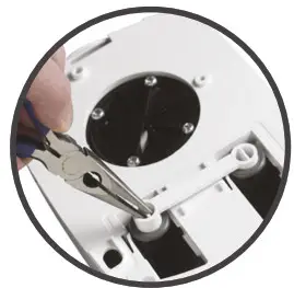 AQUALISA Aquastream Power Shower with Adjustable Shower Head- REAR ENTRY 2