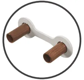 AQUALISA Aquastream Power Shower with Adjustable Shower Head- REAR ENTRY