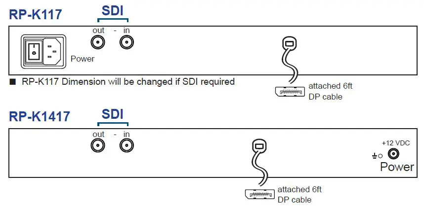 AUSTIN-HUGHES RP-K117 4K LCD Console Drawer FIG 12