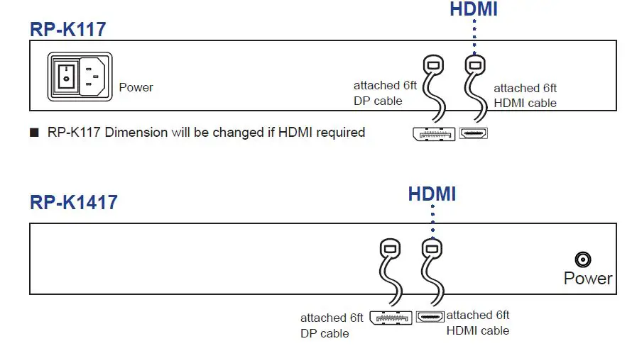 AUSTIN-HUGHES RP-K117 4K LCD Console Drawer FIG 13
