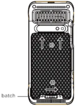 Close the battery cover