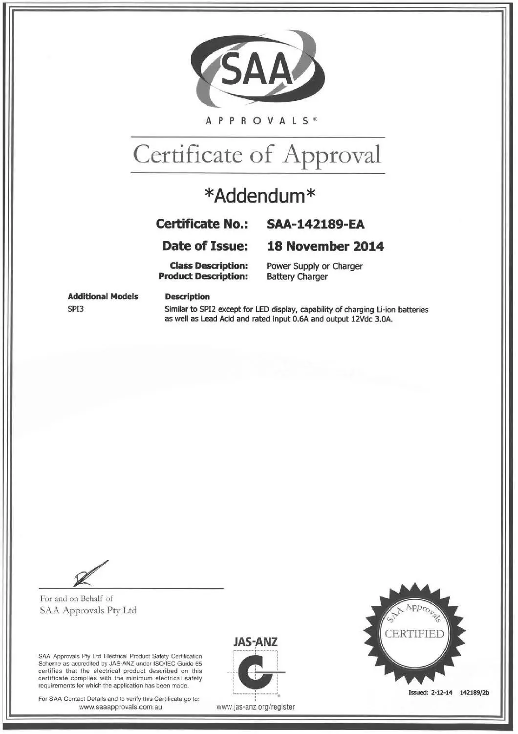 Schneider Electric SPI3 Automatic Battery Charger fig12