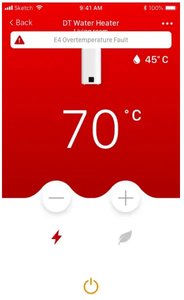 COINTRA TDD Plus 100 Electric Water Heater - APP