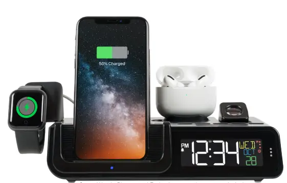 LA CROSSE TECHNOLOGY 616A-1413 Projection Alarm Clock fig1