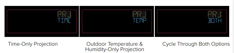 LA CROSSE TECHNOLOGY 616A-1413 Projection Alarm Clock fig17