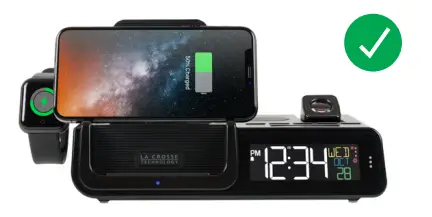 LA CROSSE TECHNOLOGY 616A-1413 Projection Alarm Clock fig19