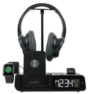 LA CROSSE TECHNOLOGY 616A-1413 Projection Alarm Clock fig24