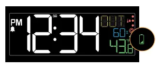 LA CROSSE TECHNOLOGY 616A-1413 Projection Alarm Clock fig29