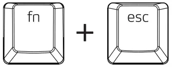 XPG Mage Mechanical Gaming Keyboard - Reset your keyboard