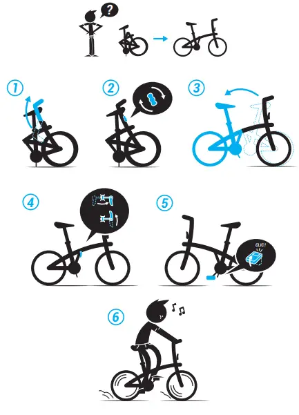 OXYLANE 100-120 Folding Bike fig4