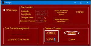 FIG 13 Set Camera Center
