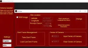 FIG 4 Initial Settings