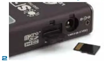 LECTROSONICS SPDR Stereo Compact Digital Audio Recorder - memory card