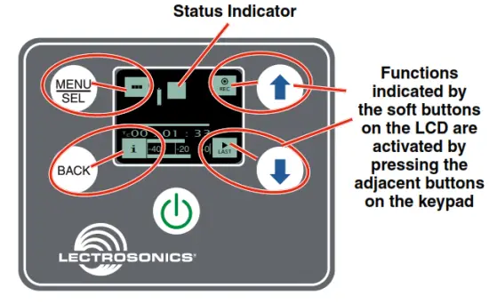 LECTROSONICS SPDR Stereo Compact Digital Audio Recorder - shown below