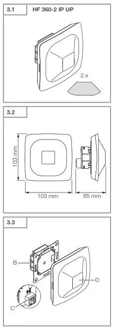 steinel HF 360-2 IP Presence Detector- 1