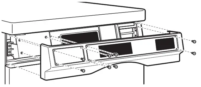 Whirlpool CHW9160GW 27 Inch Front Load Washer - panel assembly1