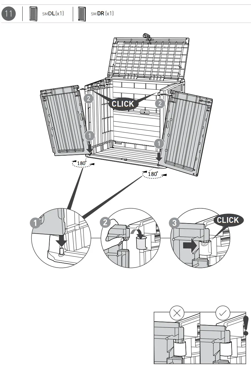KeTeR 29155194 Store-It-Out Midi Wood Effect Garden Storage Box - fig 11