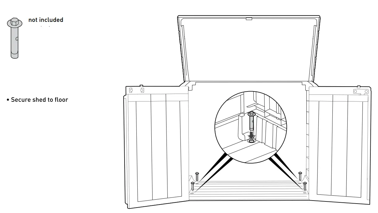 KeTeR 29155194 Store-It-Out Midi Wood Effect Garden Storage Box - fig 16
