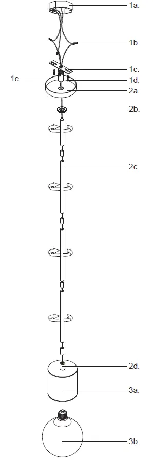aLora PD308001 Pendant fig1