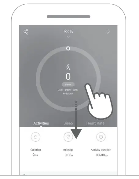 v fitness ID205G Tracktivity GPS Smart Watch - 3