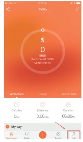 v fitness ID205G Tracktivity GPS Smart Watch - 11