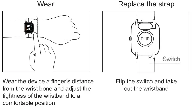 v fitness ID205G Tracktivity GPS Smart Watch - 5