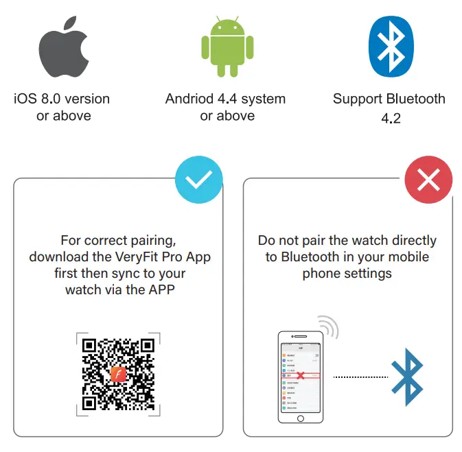 v fitness ID205G Tracktivity GPS Smart Watch - dawnlode