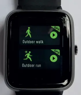 v fitness ID205G Tracktivity GPS Smart Watch - watch3