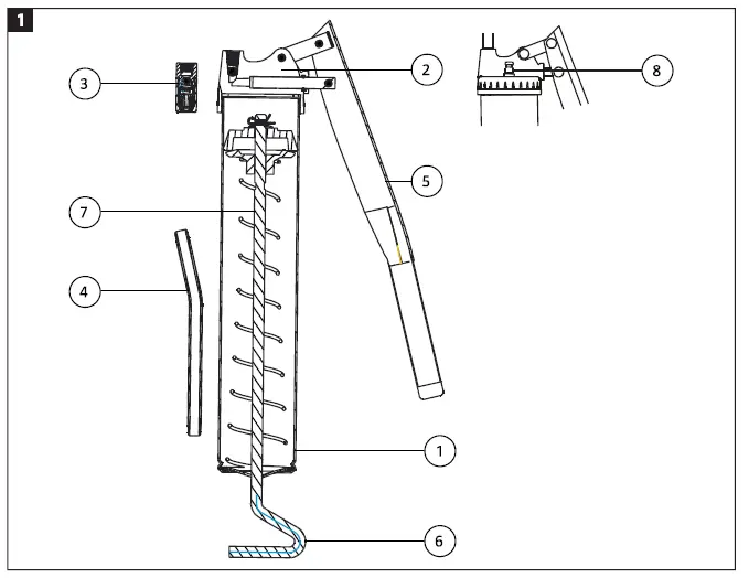 Hamron 011285 Grease Guns Instruction Fig1