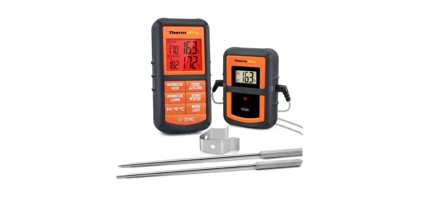 Thermopro Tp-29b Remote Food Thermometer With Four Probes Instruction Manual
