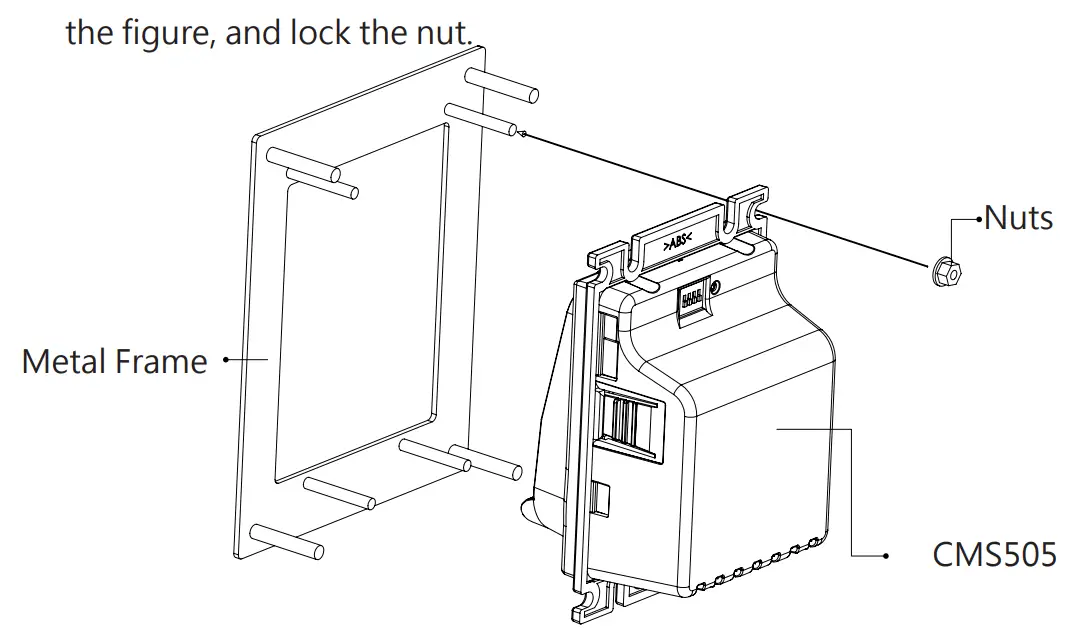 TOP CMS505 Card Reader - Product Dimension 2