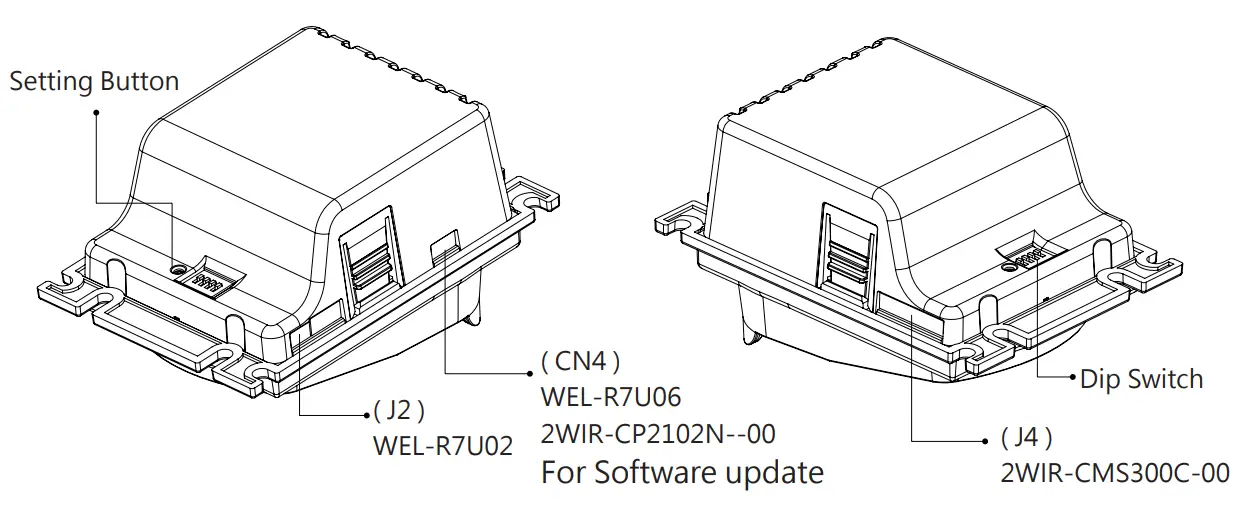 TOP CMS505 Card Reader - Product Dimension 7