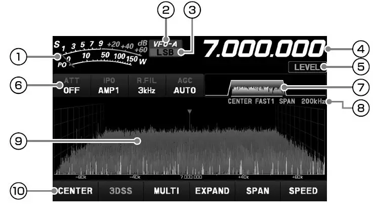 YAESU-FTDX10-HF-50 MHz-100W-Desktop-Radio-fig-15