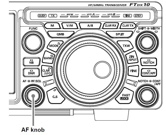 YAESU-FTDX10-HF-50 MHz-100W-Desktop-Radio-fig-24