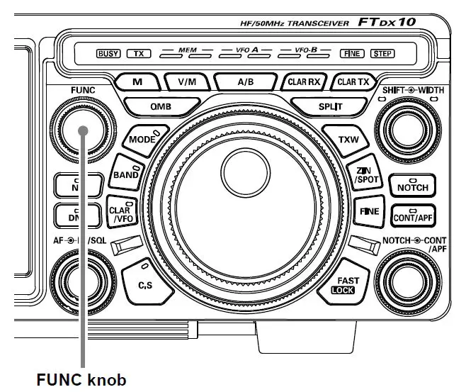 YAESU-FTDX10-HF-50 MHz-100W-Desktop-Radio-fig-31